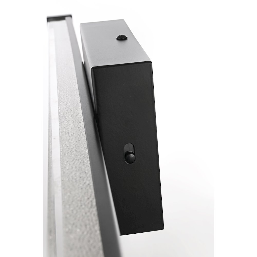 Jaxx 31 Inch Led Wall Sconce In Black. Picture 8