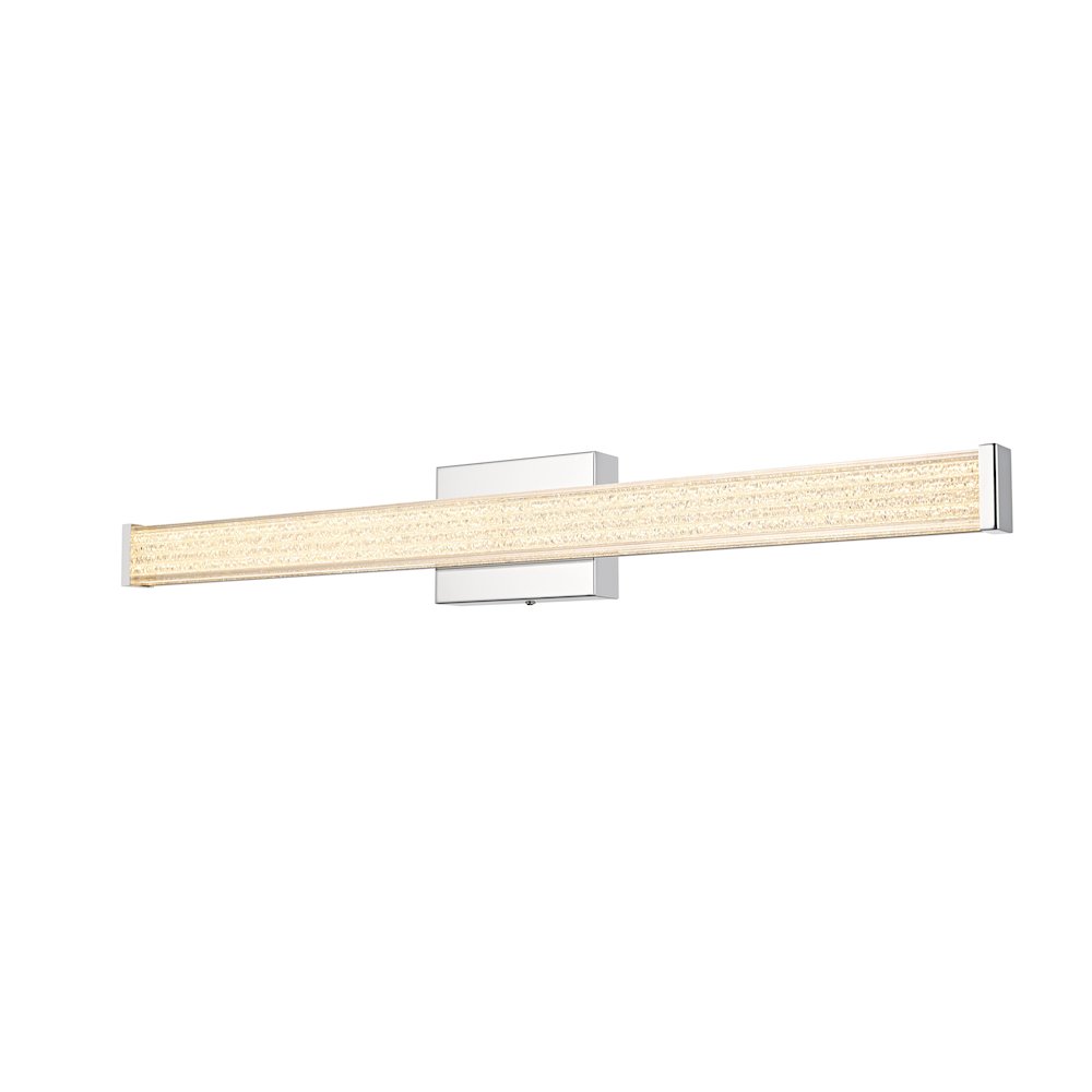 Jaxx 31 Inch Led Wall Sconce In Chrome. Picture 3