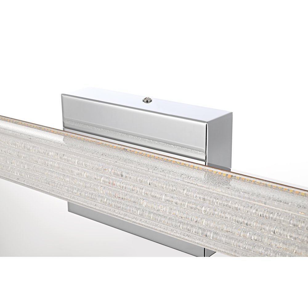 Jaxx 31 Inch Led Wall Sconce In Chrome. Picture 6