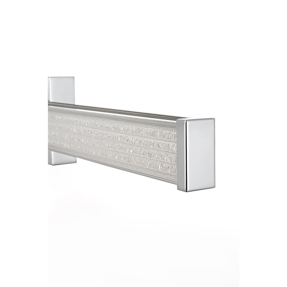 Jaxx 31 Inch Led Wall Sconce In Chrome. Picture 8