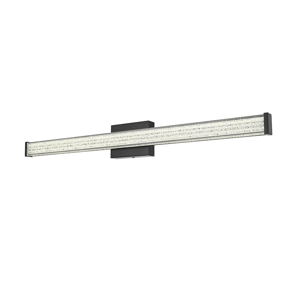 Jaxx 36 Inch Led Wall Sconce In Black. Picture 5
