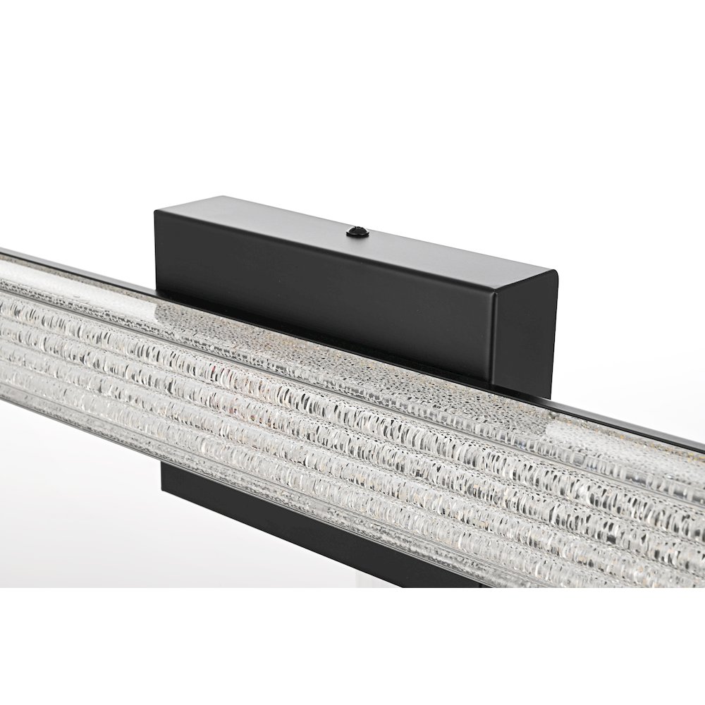 Jaxx 36 Inch Led Wall Sconce In Black. Picture 6