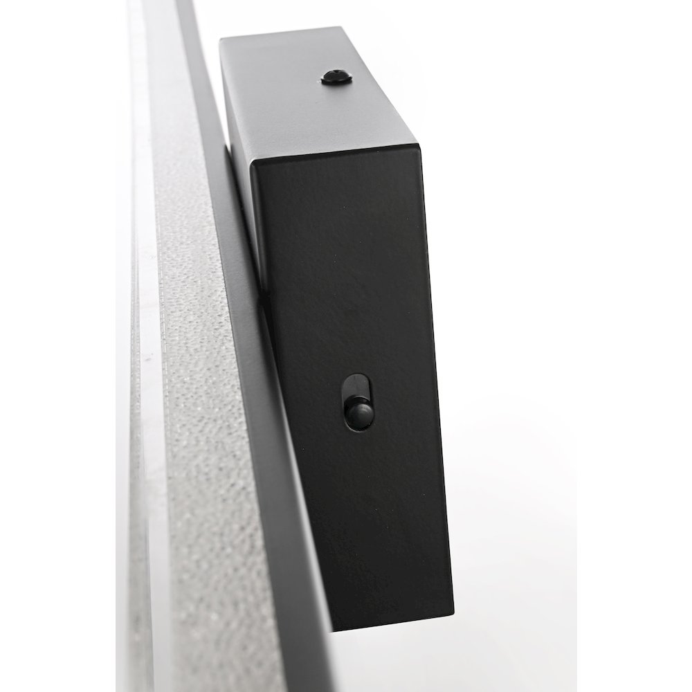Jaxx 36 Inch Led Wall Sconce In Black. Picture 7