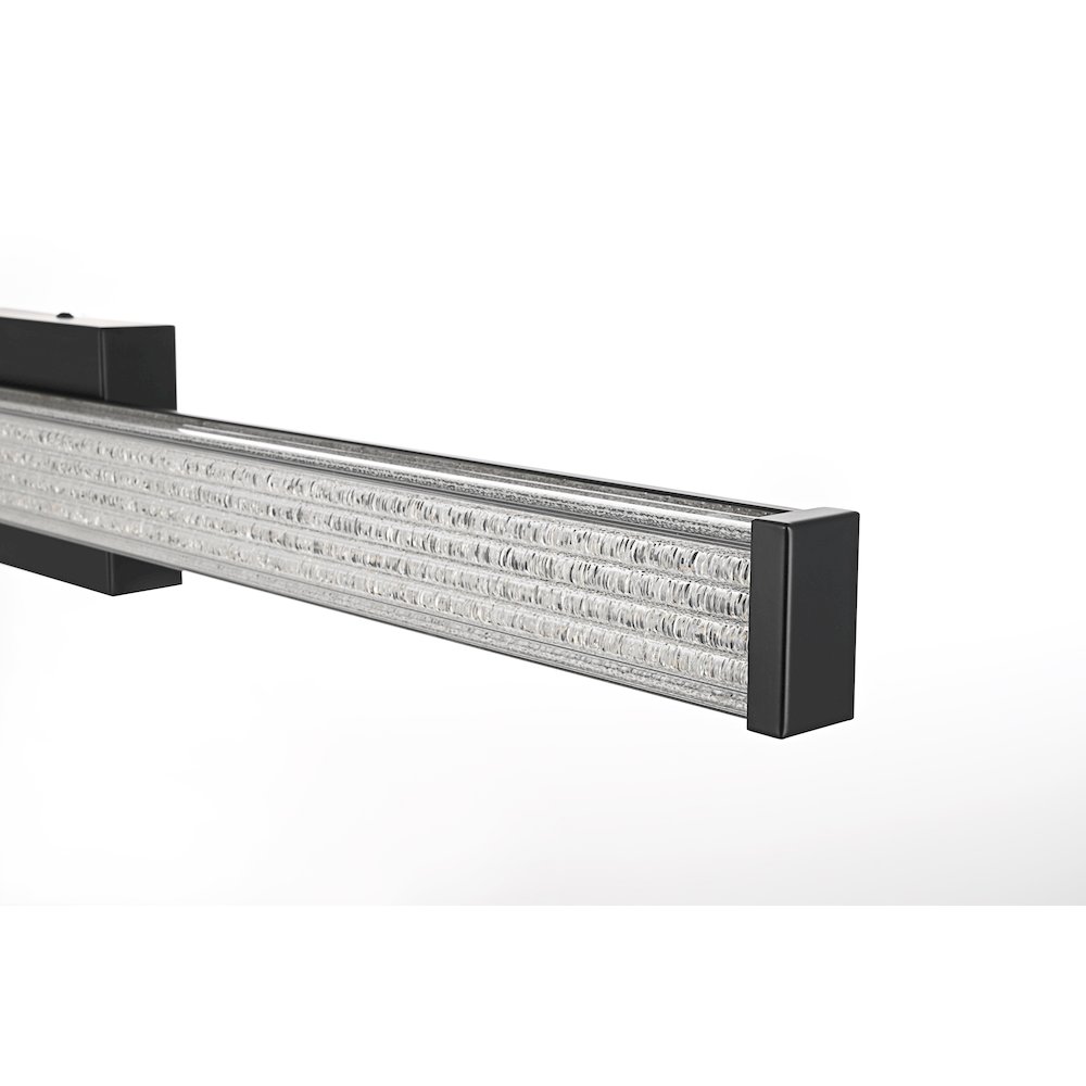 Jaxx 36 Inch Led Wall Sconce In Black. Picture 8