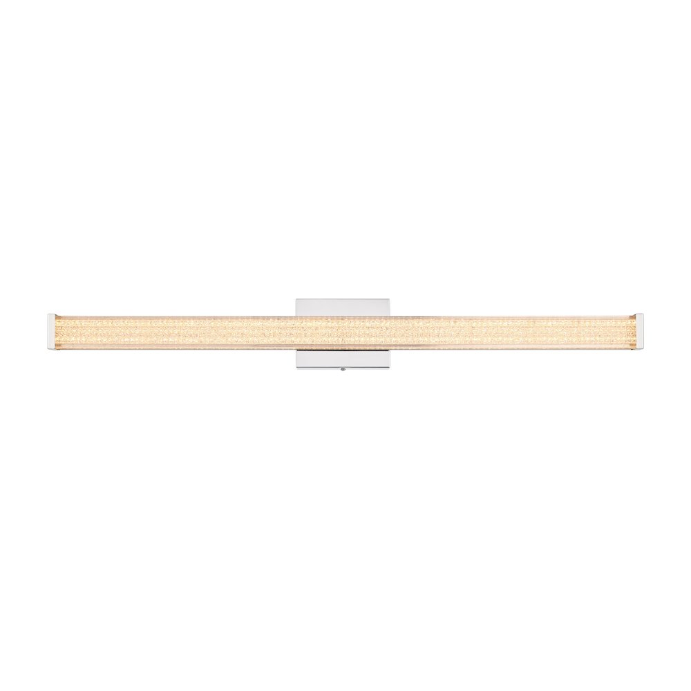 Jaxx 36 Inch Led Wall Sconce In Chrome. Picture 1