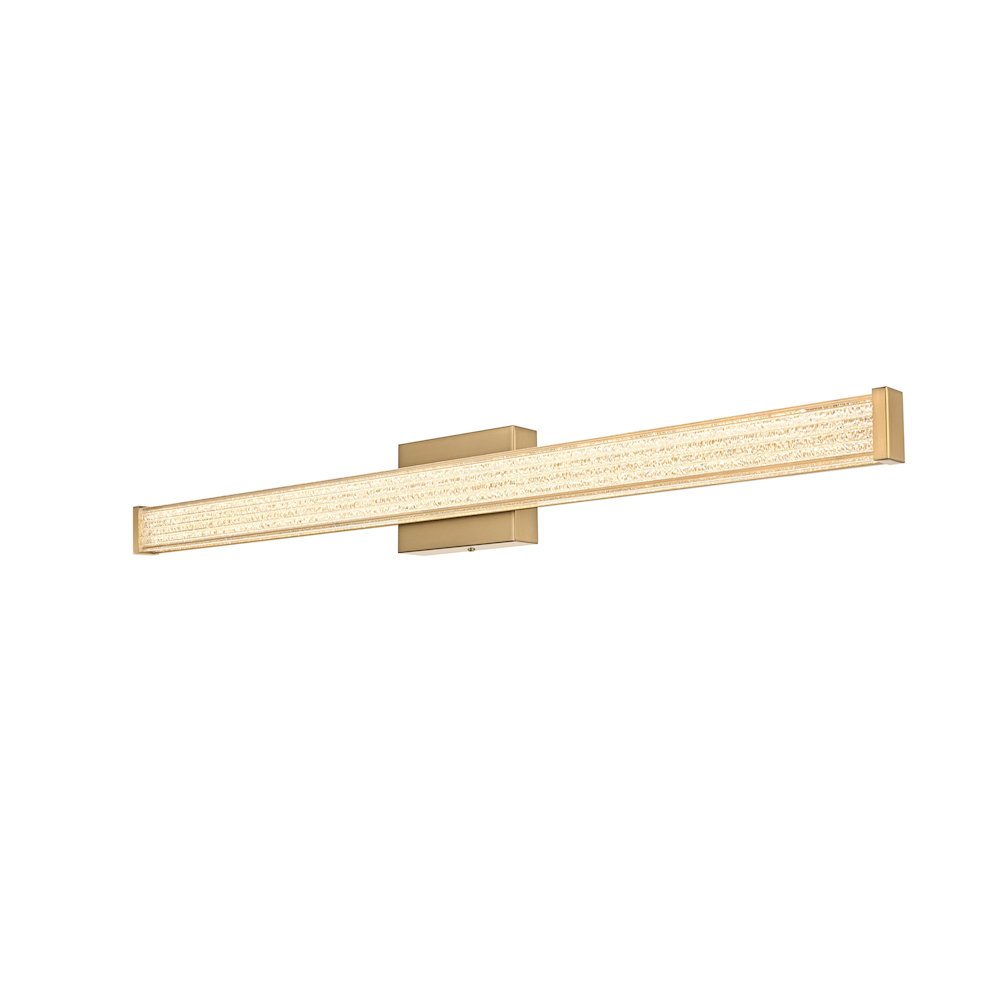 Jaxx 36 Inch Led Wall Sconce In Satin Gold. Picture 3