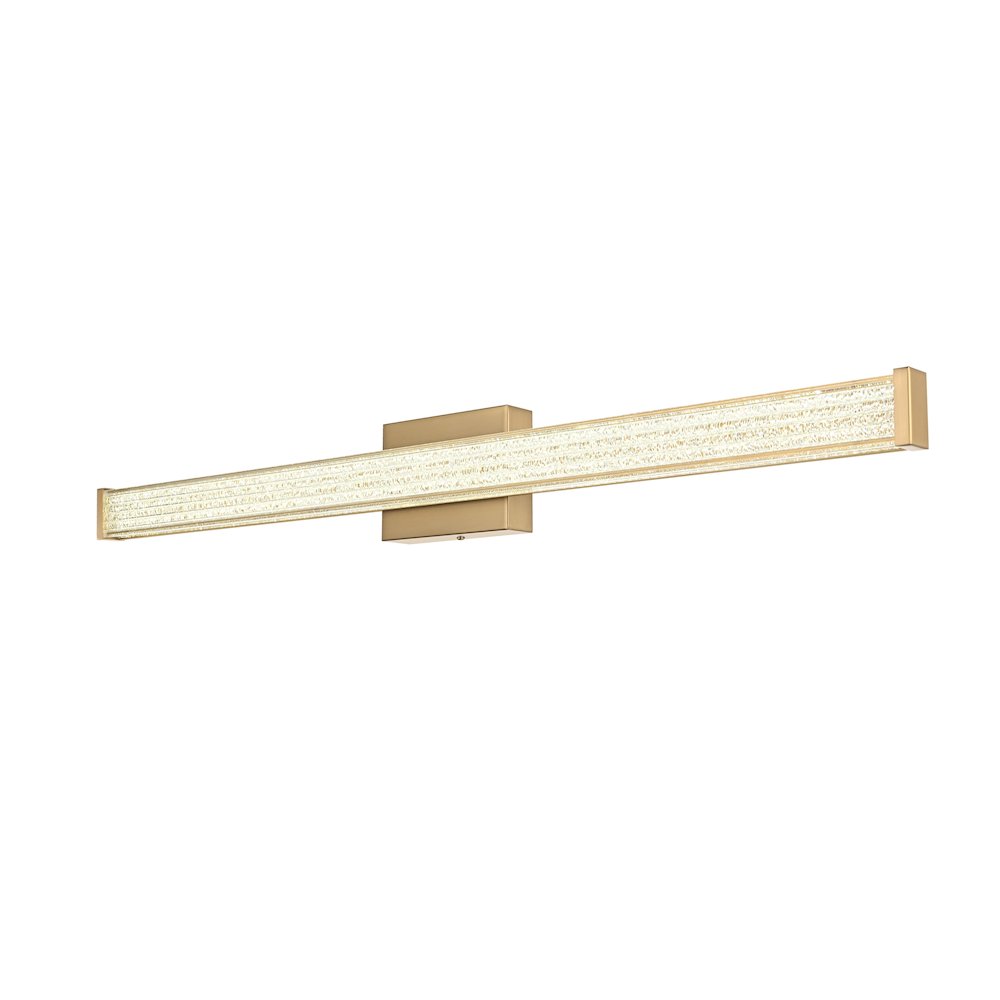 Jaxx 36 Inch Led Wall Sconce In Satin Gold. Picture 5