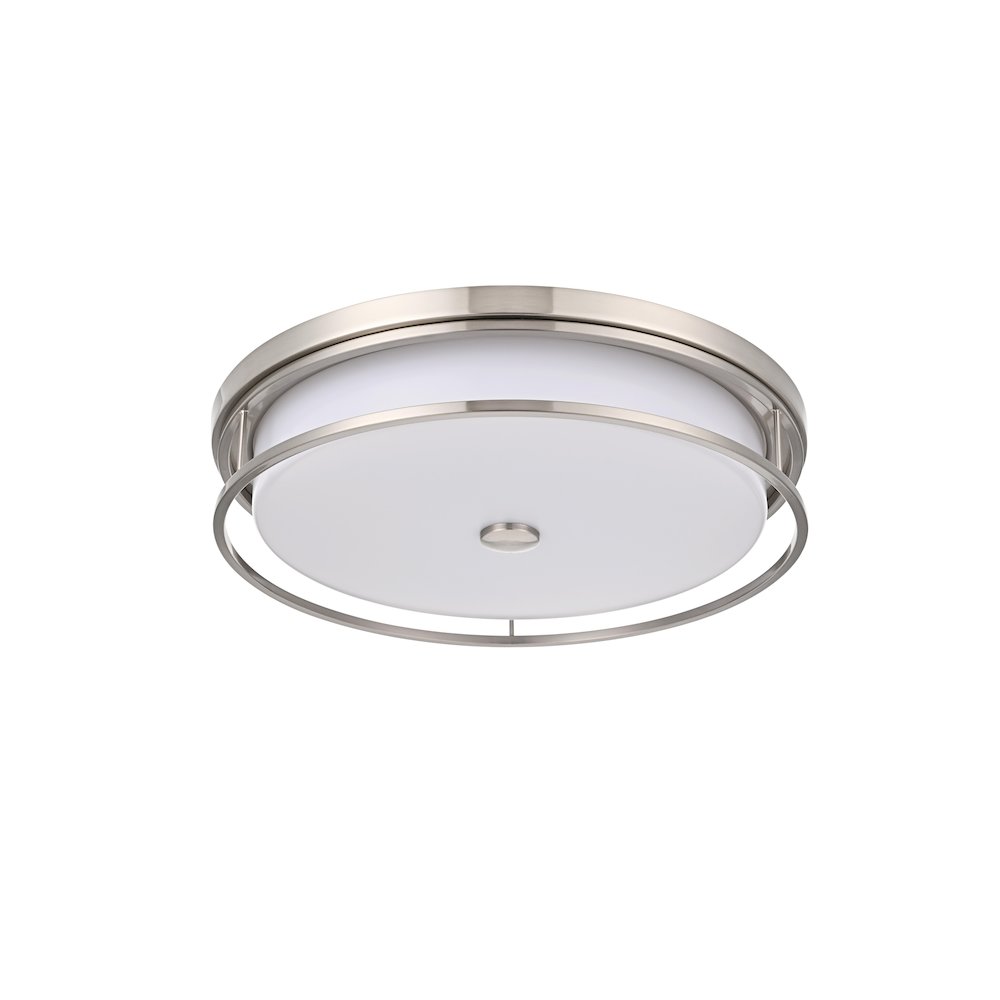 Kolson 20 Inch Led Flush Mount In Polished Nickel. Picture 7