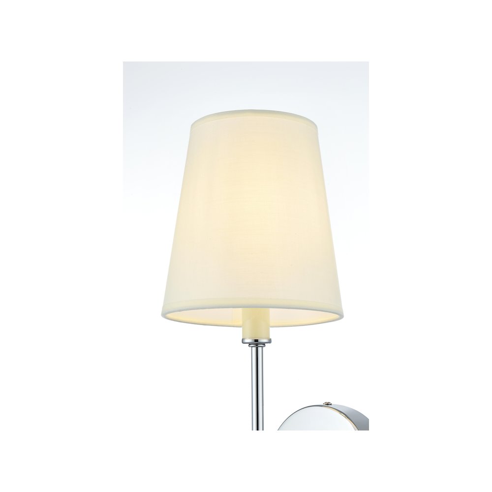 Mel 5.5 inch Wall Sconce in Chrome. Picture 4
