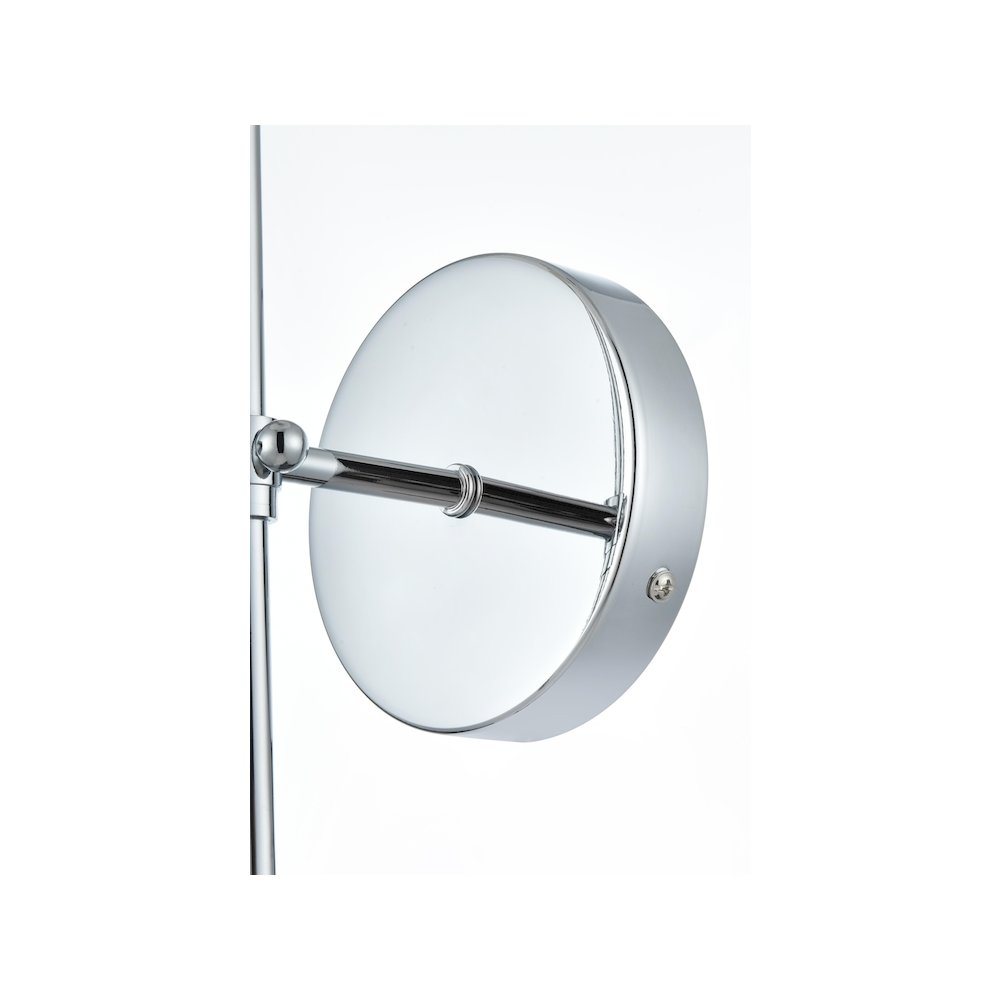 Mel 5.5 inch Wall Sconce in Chrome. Picture 5