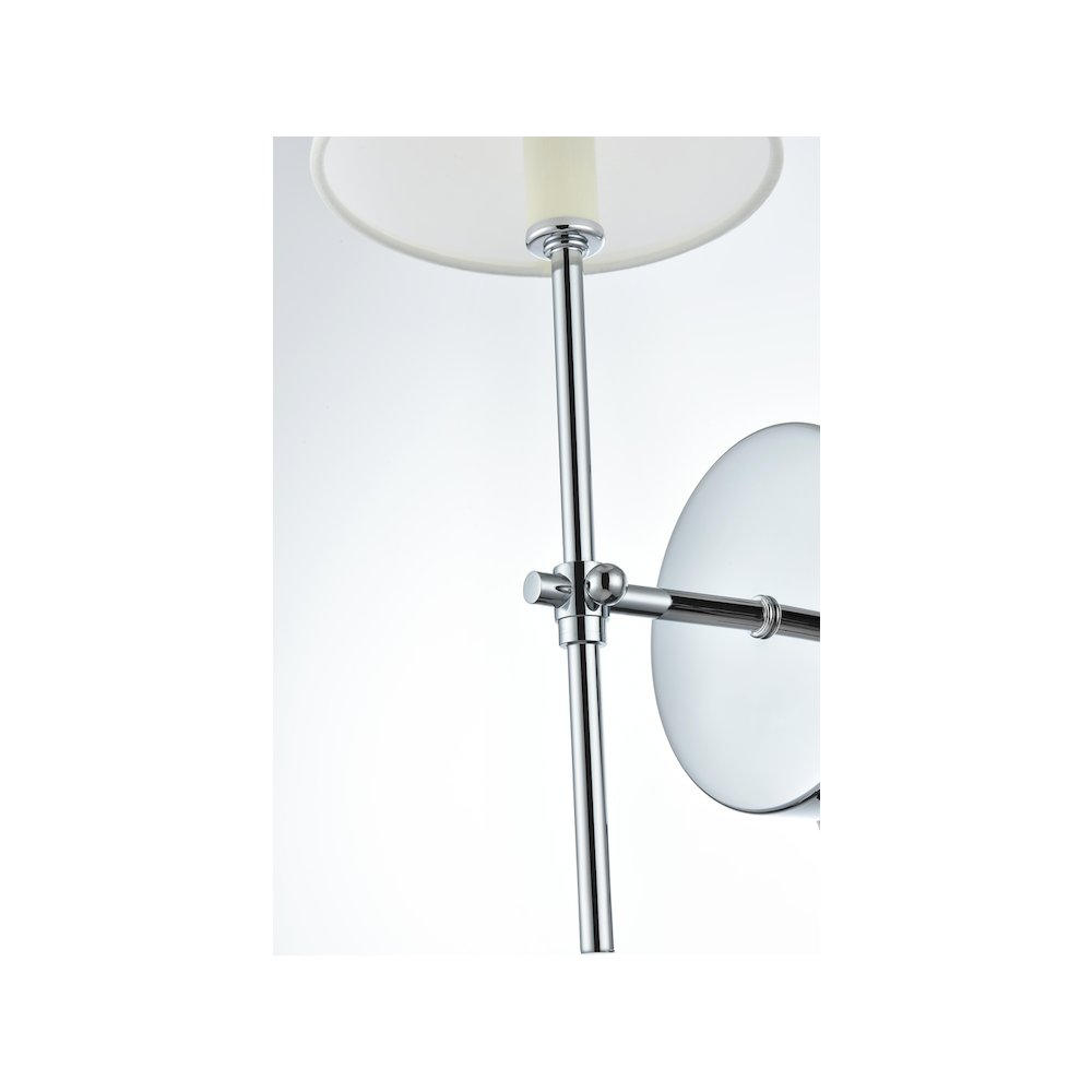 Mel 5.5 inch Wall Sconce in Chrome. Picture 6