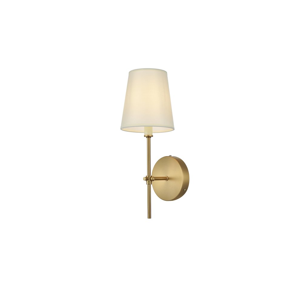 Mel 5.5 inch Wall Sconce in Satin Gold. Picture 3