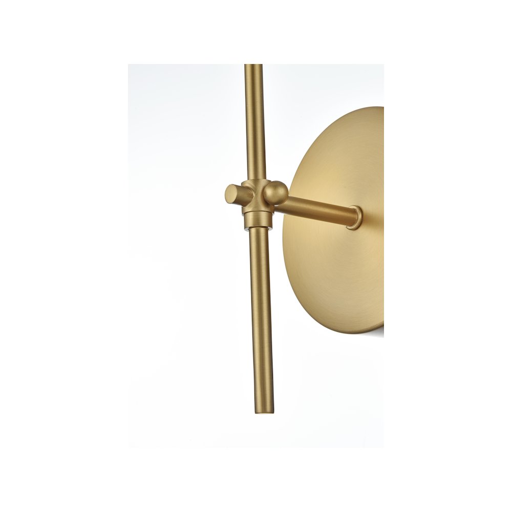 Mel 5.5 inch Wall Sconce in Satin Gold. Picture 5