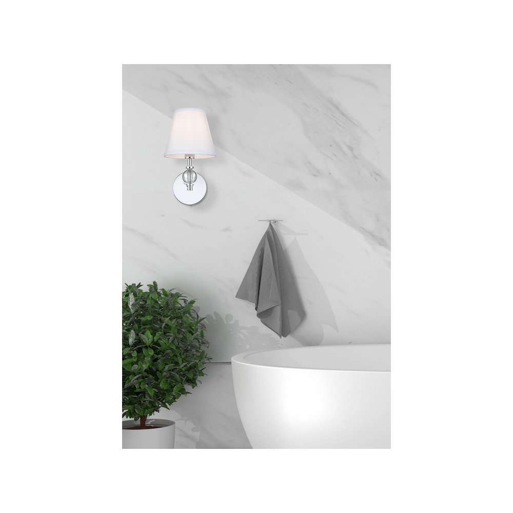 Bethany 7 inch Wall Sconce in Chrome. Picture 2