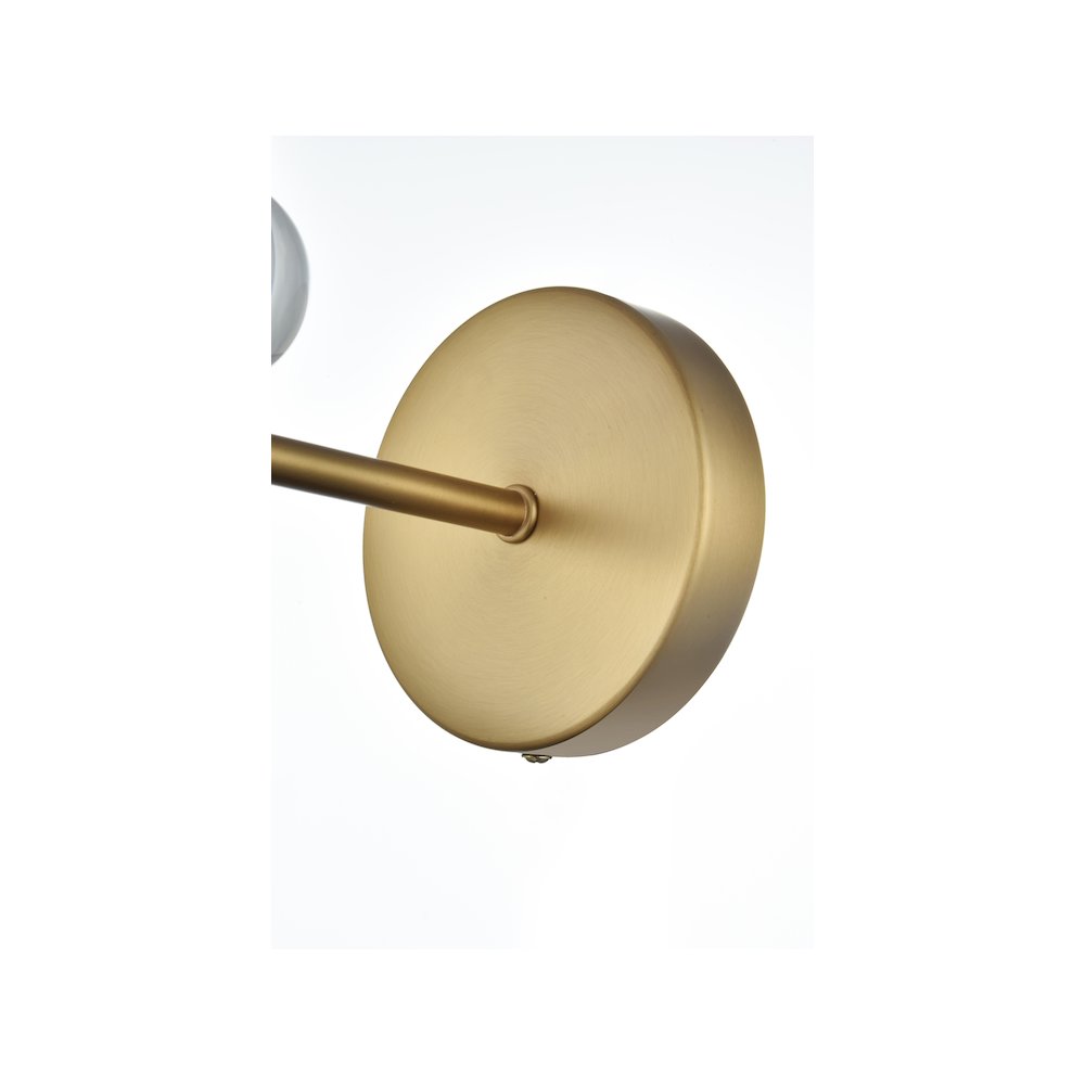 Bethany 7 inch Wall Sconce in Satin Gold. Picture 6