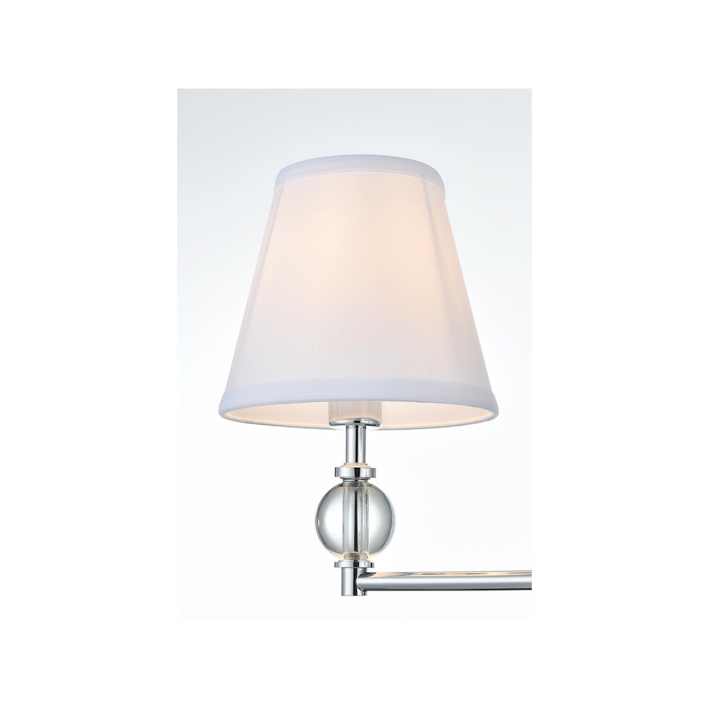 Bethany 17 inch Wall Sconce in Chrome. Picture 4