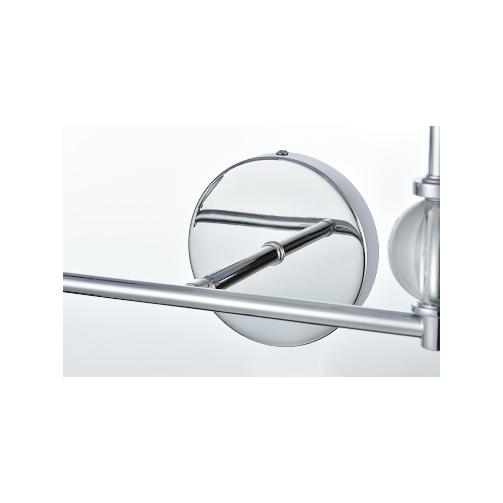 Bethany 17 inch Wall Sconce in Chrome. Picture 6