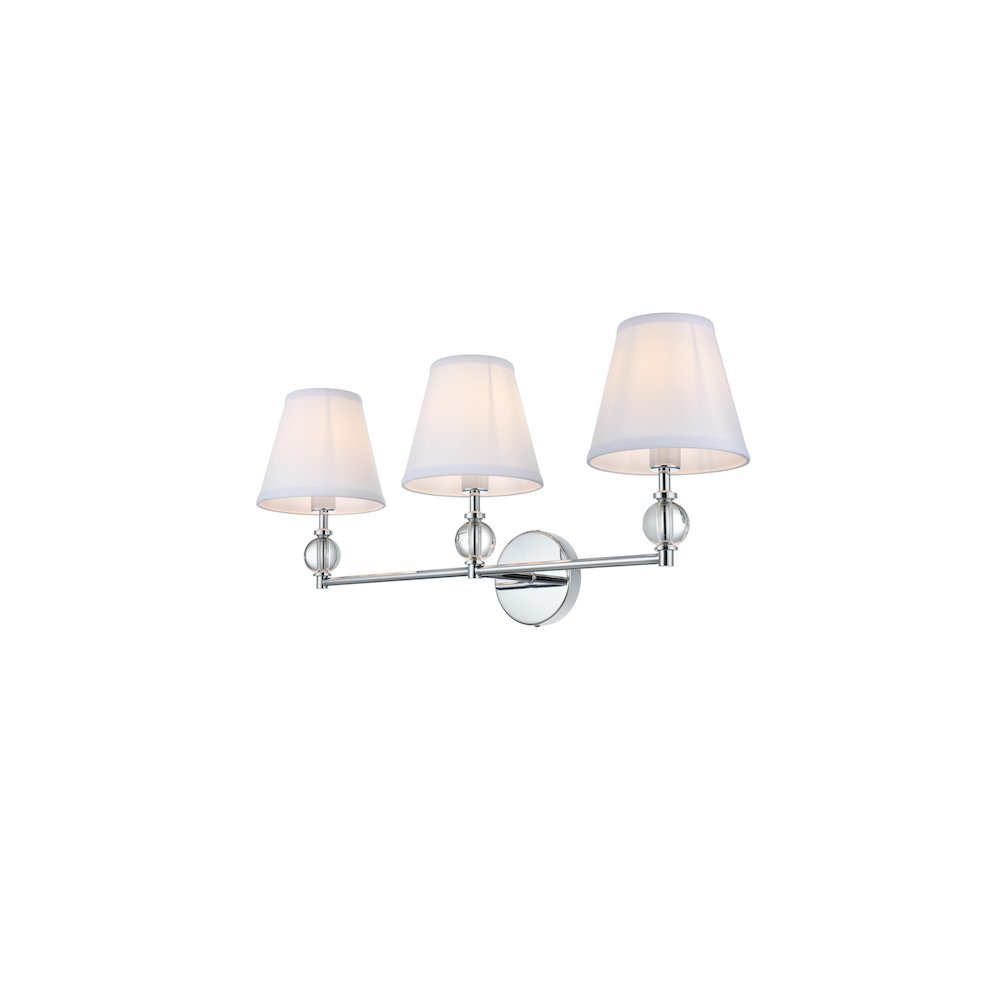 Bethany 27 inch Wall Sconce in Chrome. Picture 3