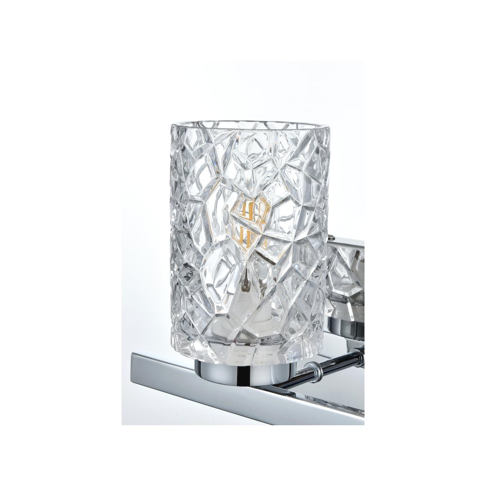 Cassie 7 inch Wall Sconce in Chrome. Picture 5