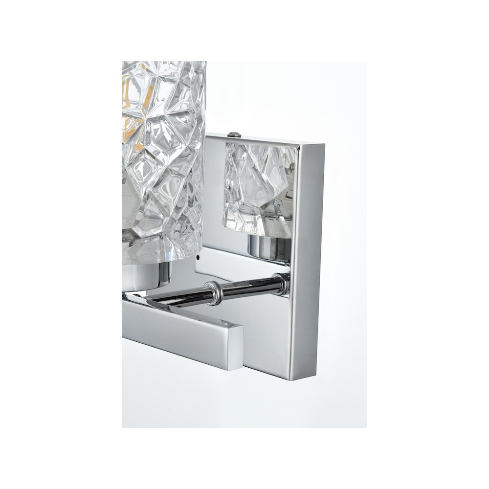 Cassie 7 inch Wall Sconce in Chrome. Picture 6
