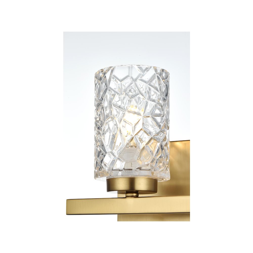 Cassie 7 inch Wall Sconce in Satin Gold. Picture 4