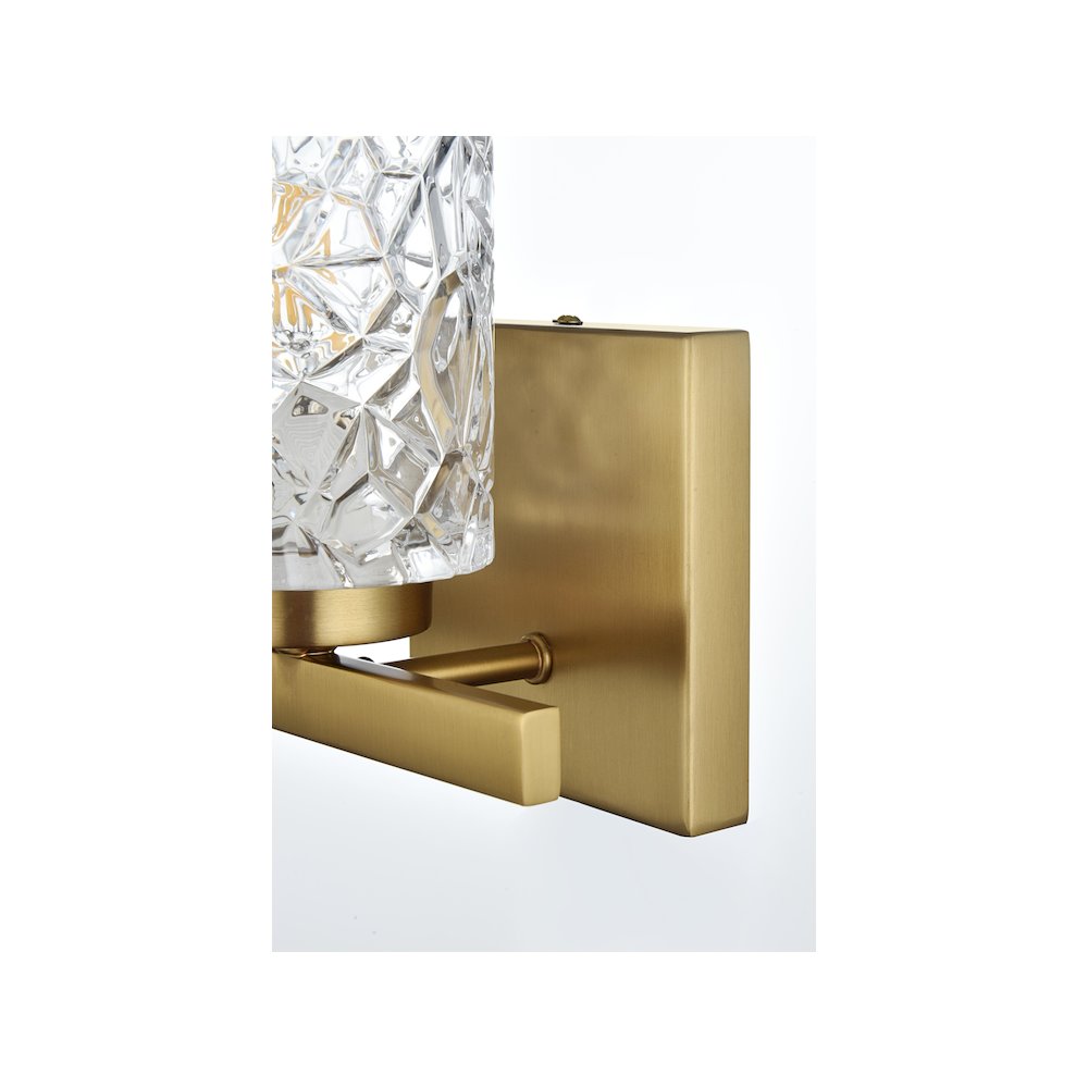 Cassie 7 inch Wall Sconce in Satin Gold. Picture 6