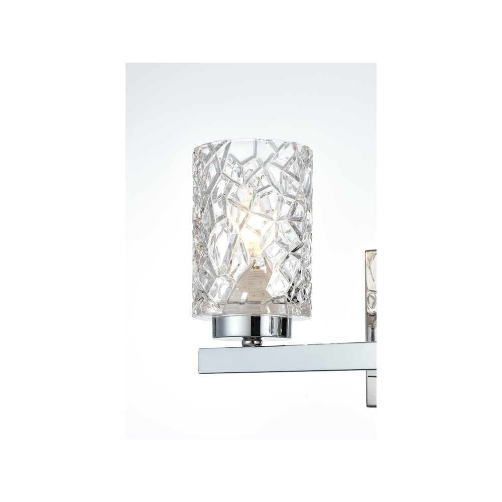 Cassie 14 inch Wall Sconce in Chrome. Picture 4