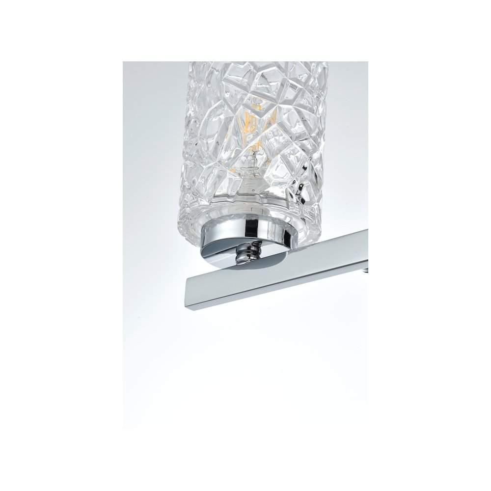 Cassie 14 inch Wall Sconce in Chrome. Picture 5