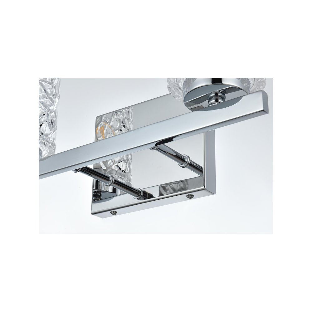 Cassie 14 inch Wall Sconce in Chrome. Picture 6