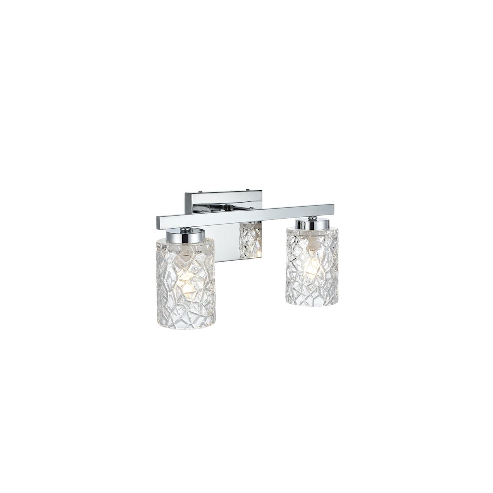 Cassie 14 inch Wall Sconce in Chrome. Picture 8