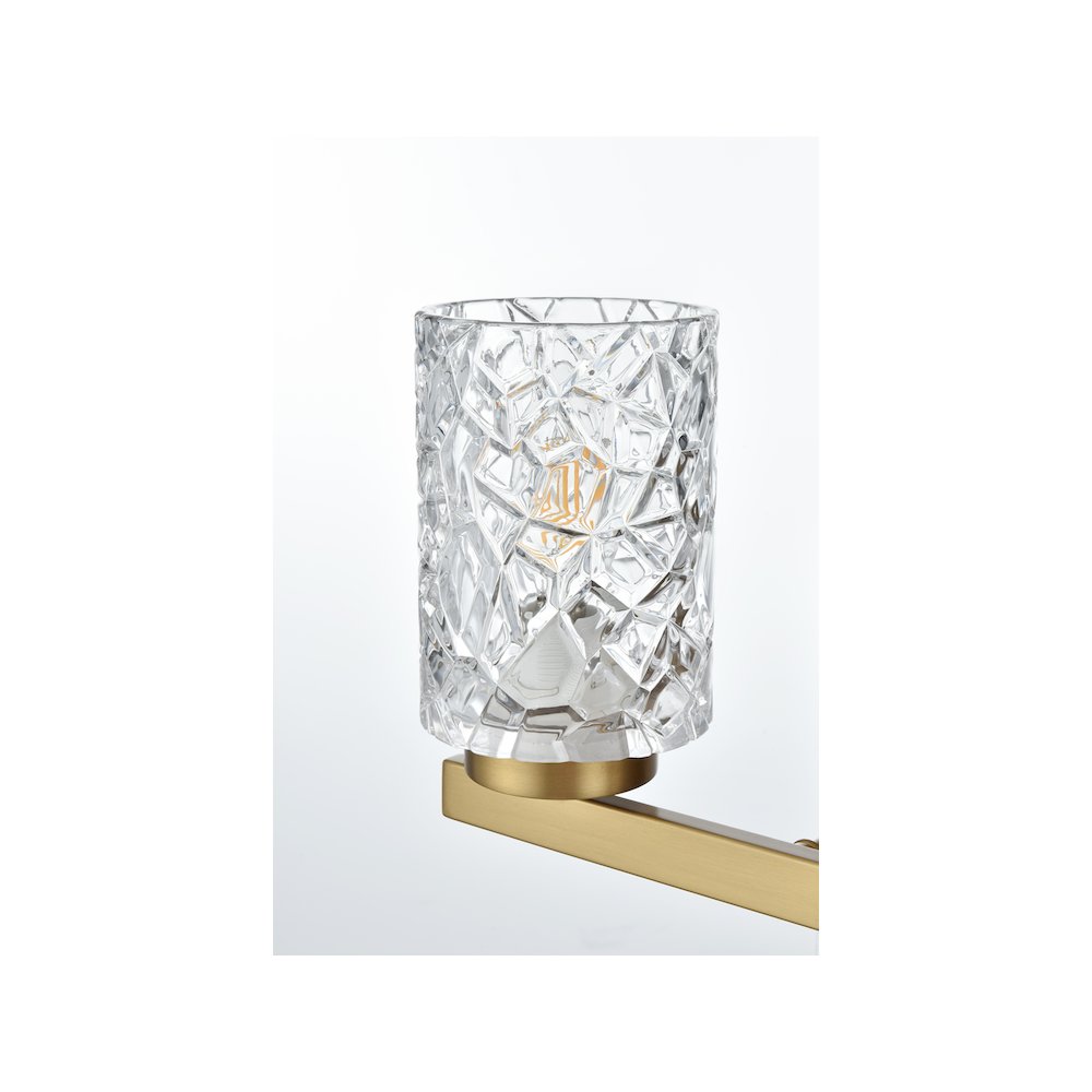 Cassie 14 inch Wall Sconce in Satin Gold. Picture 5