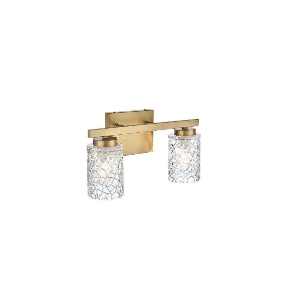 Cassie 14 inch Wall Sconce in Satin Gold. Picture 8