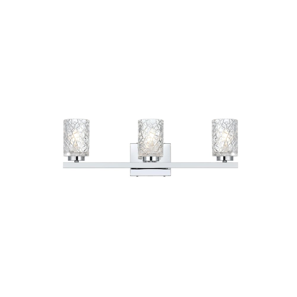 Cassie 24 inch Wall Sconce in Chrome. Picture 1