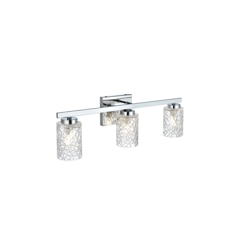 Cassie 24 inch Wall Sconce in Chrome. Picture 8