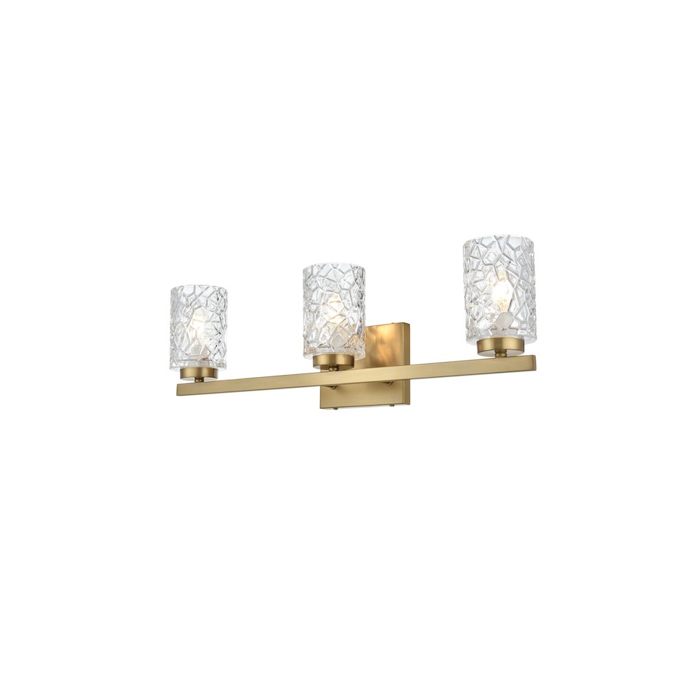 Cassie 24 inch Wall Sconce in Satin Gold. Picture 3