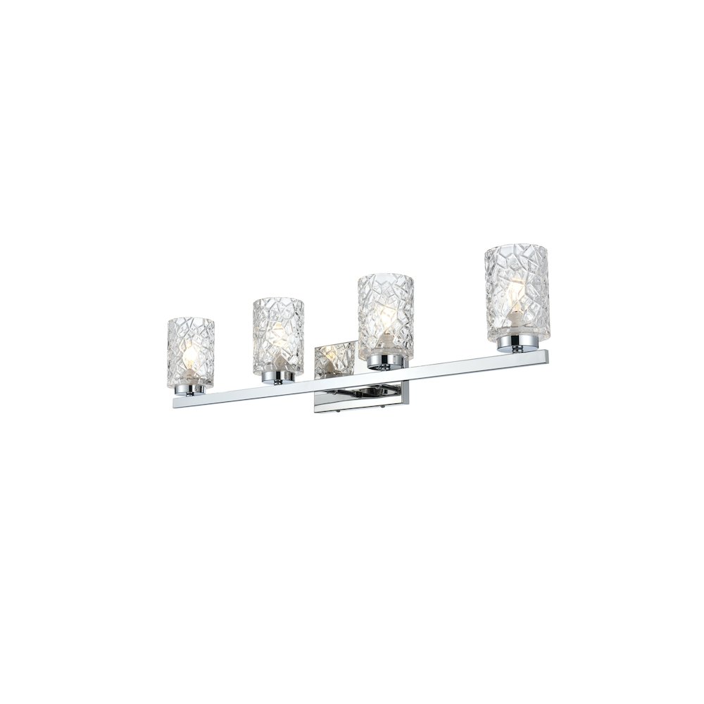 Cassie 31 inch Wall Sconce in Chrome. Picture 3