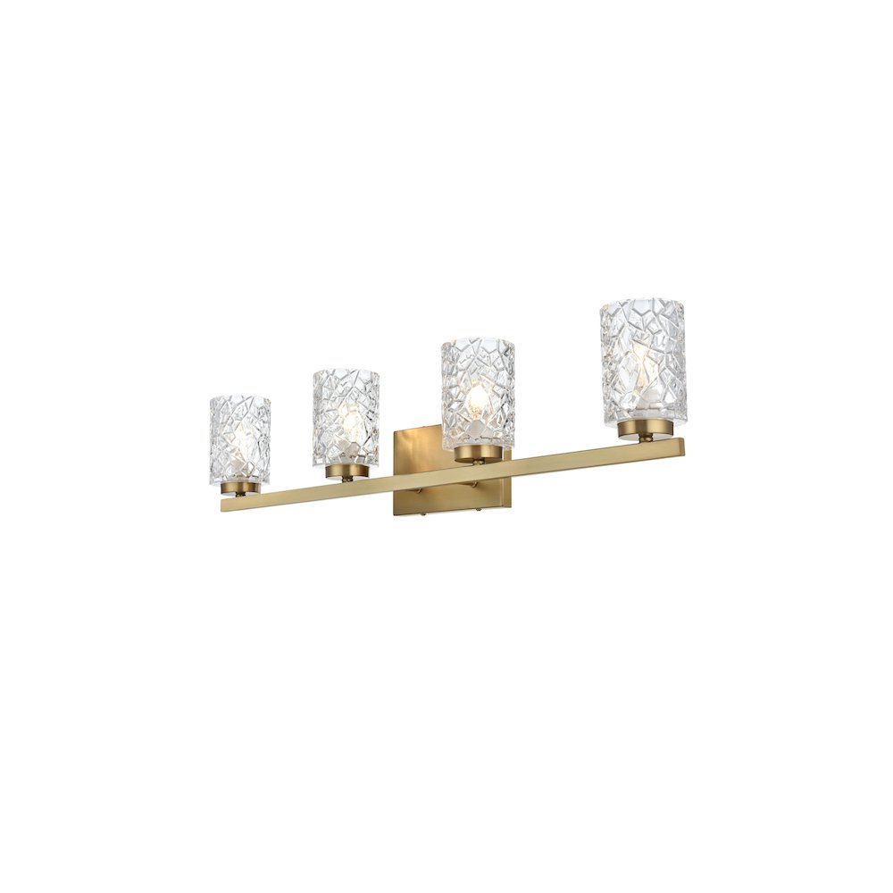 Cassie 31 inch Wall Sconce in Satin Gold. Picture 3