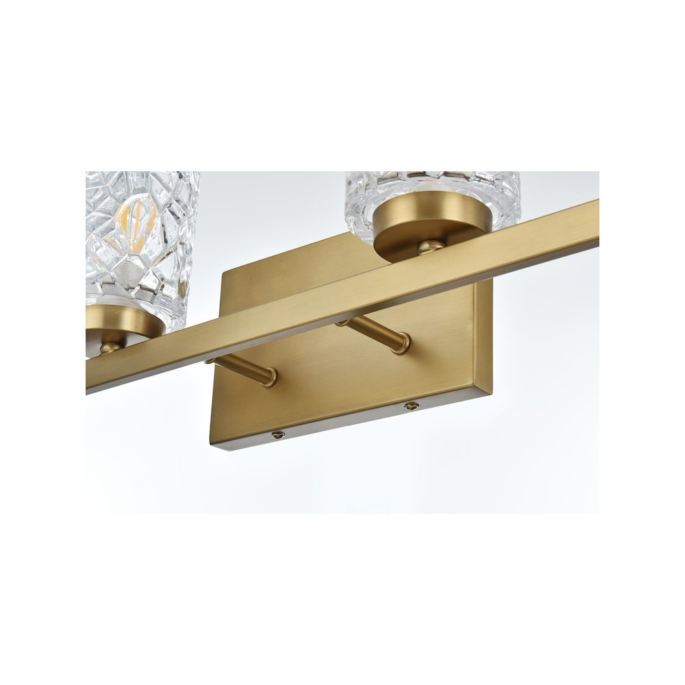 Cassie 31 inch Wall Sconce in Satin Gold. Picture 5
