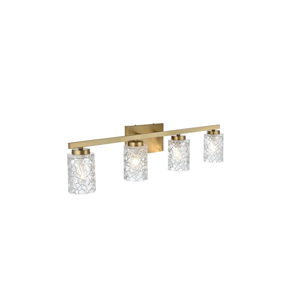 Cassie 31 inch Wall Sconce in Satin Gold. Picture 8