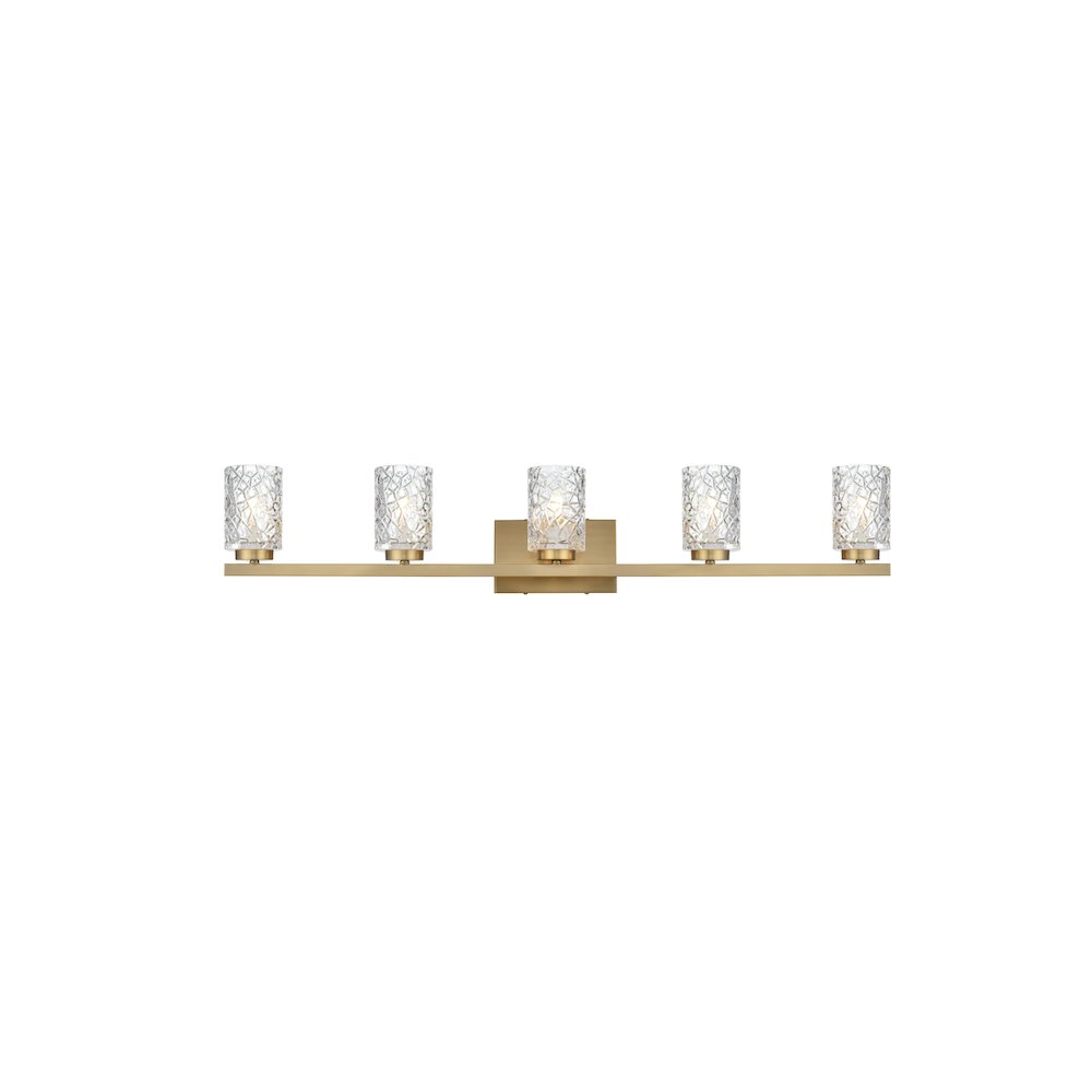 Cassie 41 inch Wall Sconce in Satin Gold. Picture 1