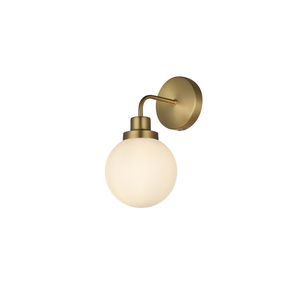 Hanson 6 inch Wall Sconce in Satin Gold. Picture 3