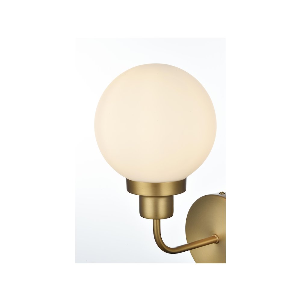 Hanson 6 inch Wall Sconce in Satin Gold. Picture 4
