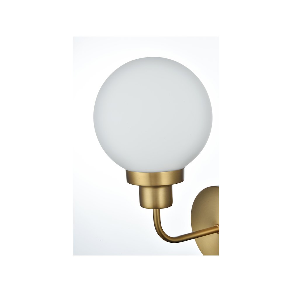 Hanson 6 inch Wall Sconce in Satin Gold. Picture 5