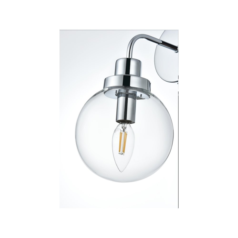 Hanson 6 inch Wall Sconce in Chrome. Picture 6