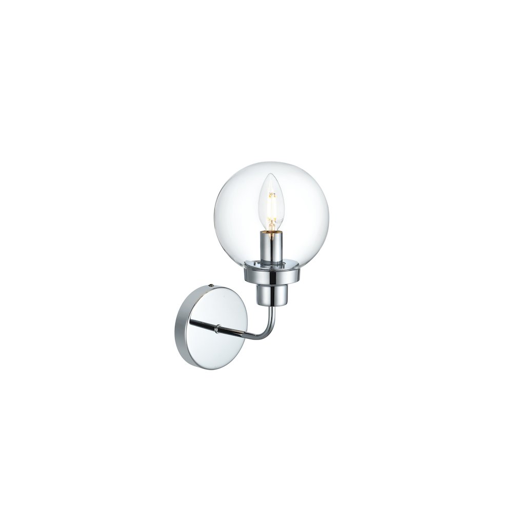 Hanson 6 inch Wall Sconce in Chrome. Picture 8