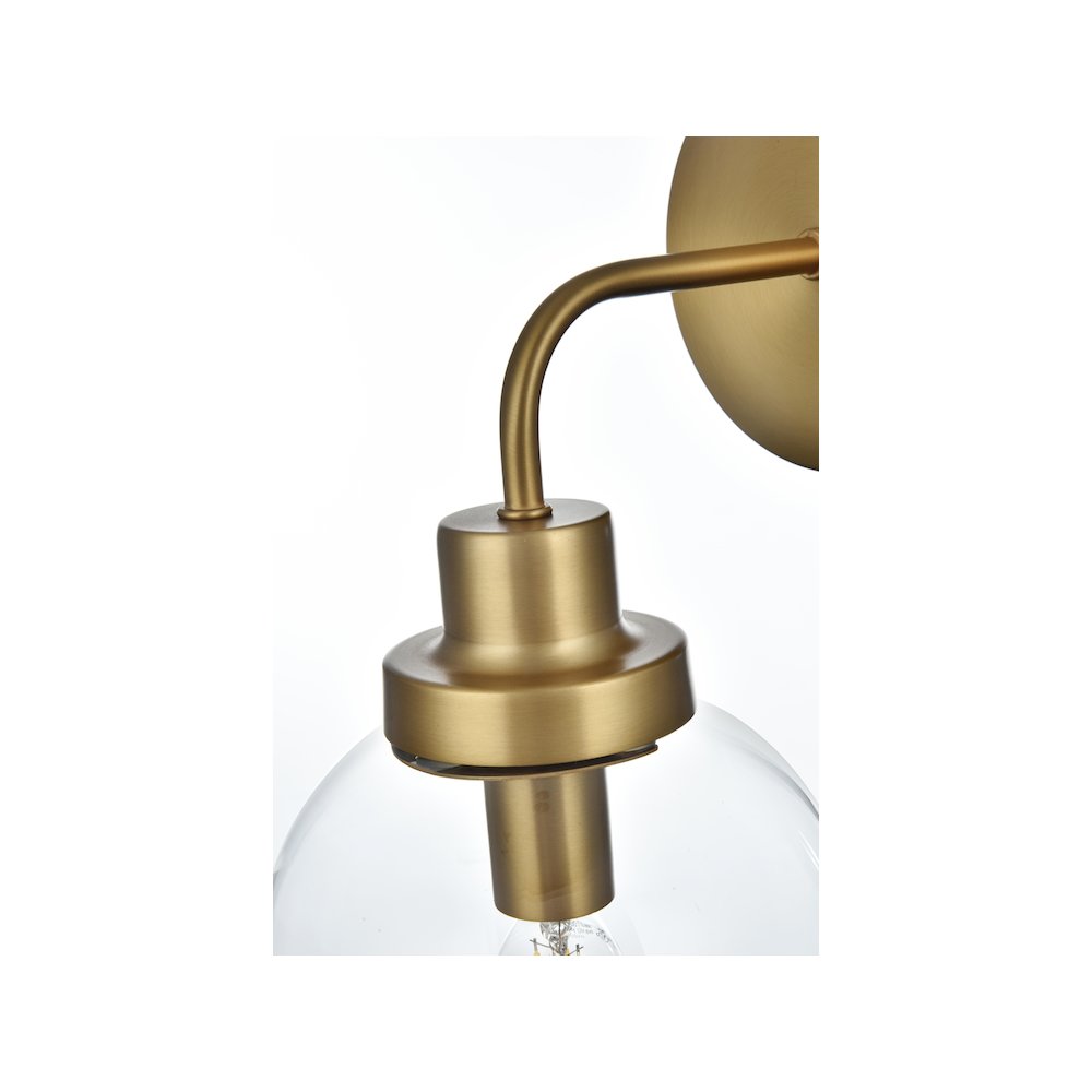 Hanson 6 inch Wall Sconce in Satin Gold. Picture 6