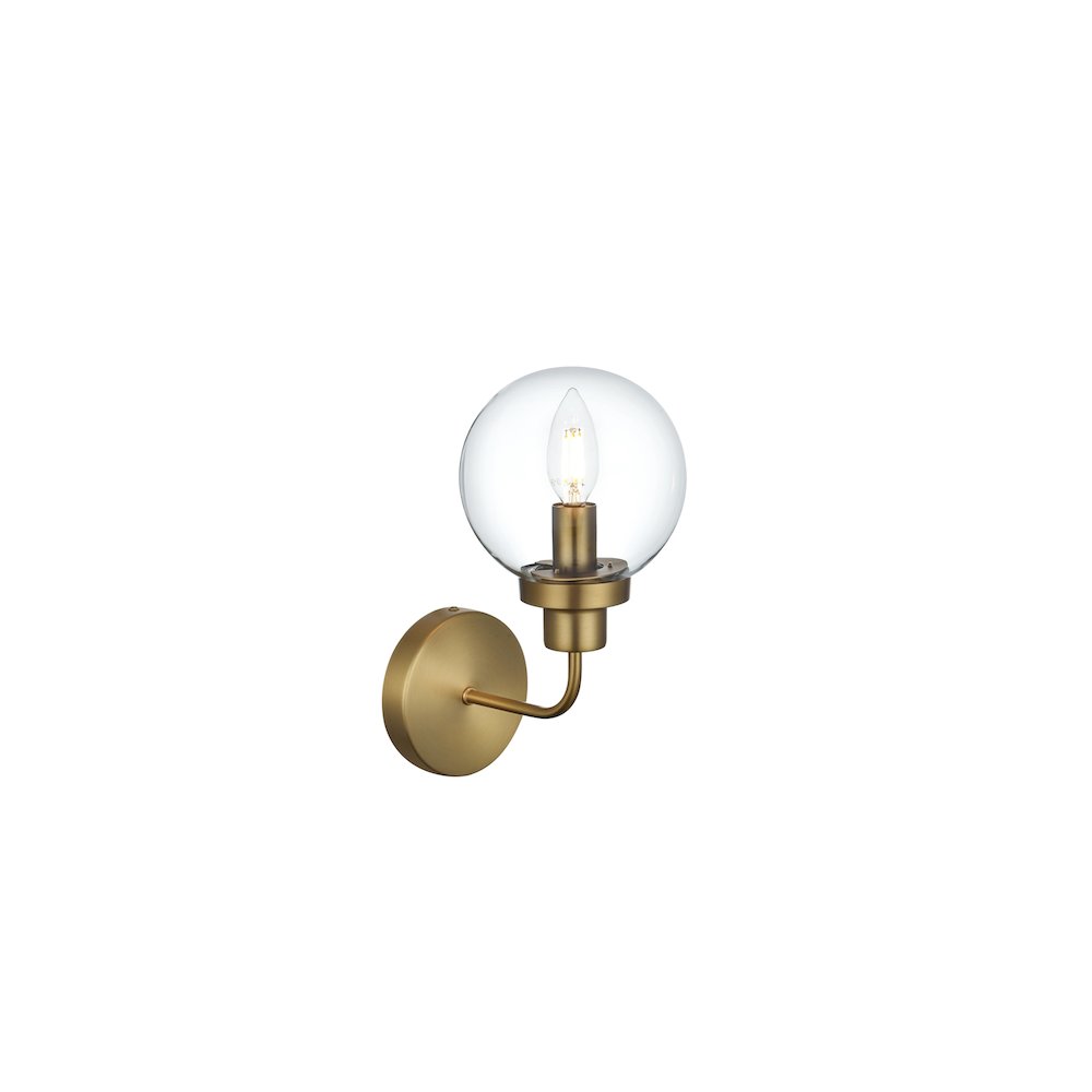 Hanson 6 inch Wall Sconce in Satin Gold. Picture 8
