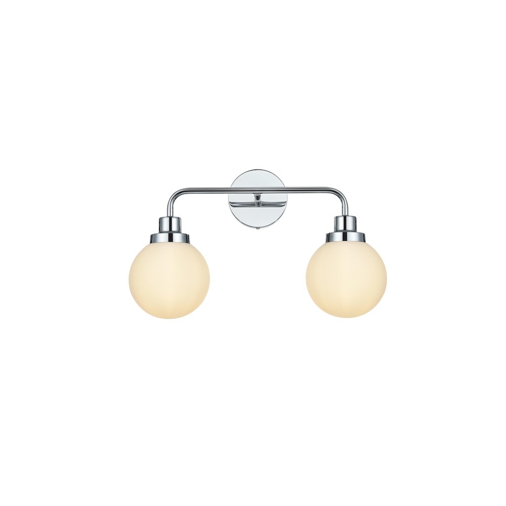 Hanson 19 inch Wall Sconce in Chrome. Picture 1