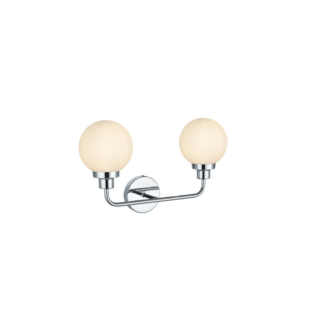 Hanson 19 inch Wall Sconce in Chrome. Picture 8