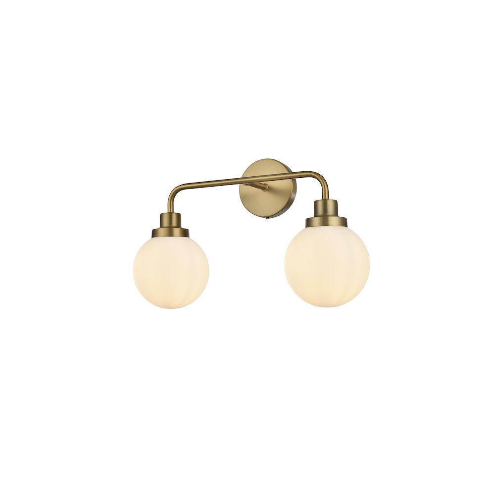 Hanson 19 inch Wall Sconce in Satin Gold. Picture 3